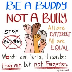 #posterart #postermaking #digitalartwork #art bullying, ideas, saying, qoutes Say No To Bully Poster, Signage Ideas Creative, Be A Buddy Not A Bully Poster, Poster About Bully, Anti Bully Posters Ideas For School, No Bully Poster, Anti Ragging Posters Ideas For College, Be A Buddy Not A Bully, Bully Awareness Poster