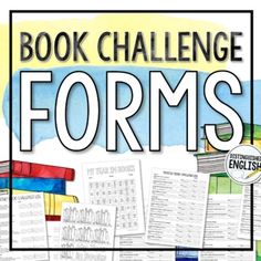 the book challenge for students to learn how to use forms