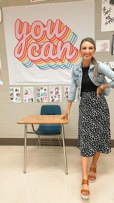 Teacher Outfits Petite, Teacher Hat Day Outfit, Teacher Spring Outfits 2023, Teacher Picture Day Outfit Spring, Teacher Field Day Outfit, First Day Of Teaching Outfit, Tk Teacher Outfits, Teaching Wardrobe, School Counselor Outfits Work Wear