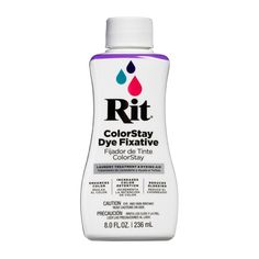 rtt color stay dye fixative for hair and nails, 8 fl oz bottle