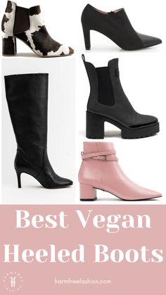 Best Vegan Heeled Boots | 40+ Cool-Girl-Approved Fall Styles Fall Boots Outfit