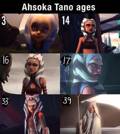 an image of many different avatars in star wars