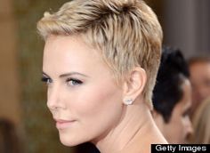 Charlize Theron Oscars Hair: Actress Rocks Short Hair Months After Shaving Head (PHOTOS) Hair Regrowth Women Remedies, Hair Growth Charts, Hair Regrowth Women, Short Hair Designs, Natural Hair Regrowth, Hair Mask For Growth, Hair Regrowth Treatments