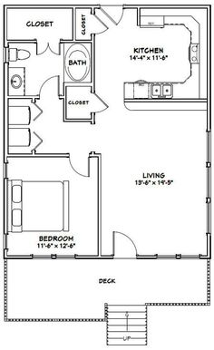 the floor plan for a two bedroom, one bath apartment with an attached bathroom and living room