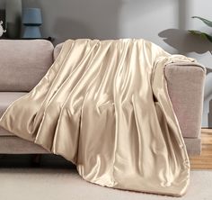 PRICES MAY VARY. SOFT & SILKY THROW BLANKET - Vonty Satin Throw Blanket use only high quality satin with a beautiful glossy luster and incredible softness. You will surprise at its silky, smooth and soft texture, sleeping on it is like laying on a cloud. Satin fabric (100% Polyester) can protect hair from breakage/knotting, help to reduce facial or neck wrinkle. No need to worry about messy hair or dry skin every morning! MULTIPURPOSE FLOWER BLANKET - The surface is designed with features of sma Satin Blanket, Cable Knit Throw Blanket, Cable Knit Throw, Neck Wrinkles, Flower Blanket, Knit Throw, Knit Throw Blanket, When You Sleep, Cold Night