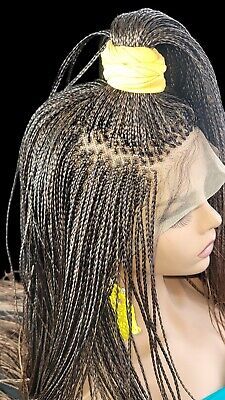 ad eBay - Premium Hand-Braided wig Full Lace Wig 0mbre Auburn- micro million braids - Buy Now, click the link (eBay) Million Braids, Auburn Ombre, Braided Wig, Styling Products, Wigs Hair Extensions, Full Lace Wig, Lace Wig, Auburn, Hair Pieces