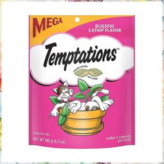 Temptations Classic Cat Treats - Blissful Catnip - 6.3 Oz Treats For Cats, Cat Snacks, Under Your Spell, Healthy Cat, Food Topper, Favorite Snack, Cat Care