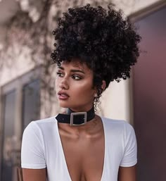 "♕ AFRODESIAC ETHNIC WOMEN OF CULTURE WORLDWIDE ♕ Shoulder Length Curly Hair, Natural Hair Updo, Scene Hair, Hair Journey, Curly Girl