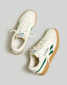 Madewell x Reebok® Unisex Club C Revenge Sneakers On Your Feet All Day Shoes, Sustainable Sneakers Women, Reebok Revenge Club C, Cute Women Sneakers, Cute Comfy Sneakers, Trending Tennis Shoes For Women, Fashionable Sneakers Women, Neutral Sneakers Women Outfit, Cute Womens Sneakers