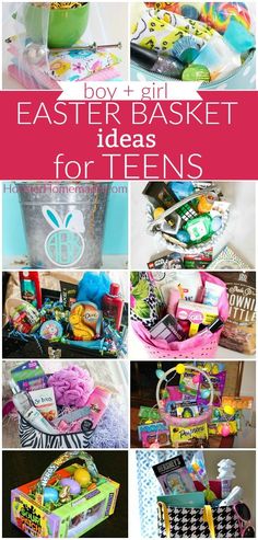 easter basket ideas for teens to make