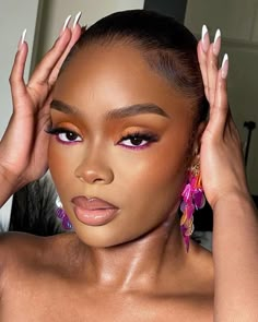 Flawless Face Makeup, Classy Makeup, Orange Makeup, Orange Blush, Everyday Makeup Tutorials, Makeup Trial, Bold Makeup Looks, Chic Makeup