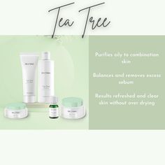 Combination Skin, Brand Packaging, Tea Tree, Nature Beauty, Oily Skin, Clear Skin, Influencer, Skin Care