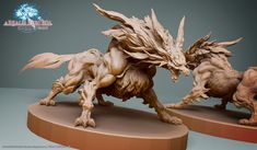 Fenrir in FF14 - Page 6 Cardboard Sculpture, Dragon Sculpture, Dragon Pictures, Pacific Rim, Fantasy Monster, Creature Feature, Dragon Drawing, Monster Design, Arte Popular