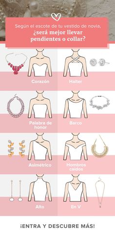 the different types of necklaces and bracelets on display in front of a white background