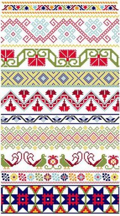 a cross stitch pattern is shown on an iphone screen, with the text mexican folklors mexican cross stitch