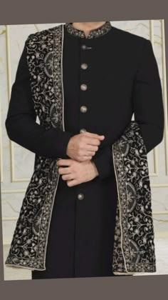 Black Dress Indian, Kurta Designs Men's, Stylish Boy Clothes, Indian Wedding Suits Men, Wedding Clothes For Men