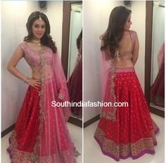 hansika anushreereddy lehenga Indian Celebrity, Anushree Reddy Lehenga, Web Stories, Lehenga Crop Top, Casual Attire For Women, 2015 Fashion Trends, Anushree Reddy, Indian Designer Suits