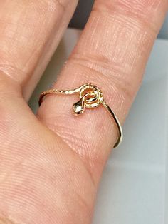 Beautiful coiled up Snake ring a unique and well designed ring would be a great addition to your collection. **Gold: 14k/10k Real Solid Gold **Thickness approx: 1mm Unique Yellow Gold Snake Ring For Promise, 14k Gold Snake Ring Stamped 14k, Perfect For Gift, Adjustable 14k Gold Snake Ring For Anniversary, 14k Gold Snake Ring Stamped 14k For Gift, 14k Gold Snake Ring Gift, Unique Yellow Gold Snake Ring As Gift, Tiny Snake, Baby Snakes, Snake Rings