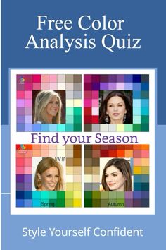 Color analysis is a tool to determine your best colors. Based on your natural coloring, you will be assigned one of twelve color seasons.
It's important to know your personal color palette if you want to glow up or find the best makeup, hair color and clothing that makes you look flawless Seasonal Color Analysis explore Your color palette, combos, makeup, jewelry, patterns, prints, etc #personalcoloranalysis #coloranalysis #makeup #colouranalysis #personalstylist #personalcoloranalysis #seasonalcoloranalysis #glowup #becomepretty #girl #prettyprivilege #glowuptips #glowupthreads... Color Palette Personal, Color Palette For Blonde Hair Blue Eyes, Best Colors For Cool Skin Tones, Find Color Palette, How To Do Colour Analysis At Home, Cool Summer Color Palette Fall Outfits, Your Color Palette Find