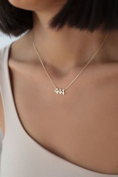 Stainless steel Angel Number Necklaces, Angel Number Necklace, Number Jewelry, Positive Intentions, Number Gifts, Number Necklace, Special Necklace, Lucky Number, Necklace Chain Lengths