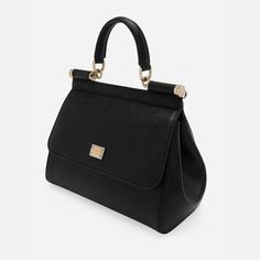 Indulge in luxury with the Sicily Medium Handbag. Crafted with the finest Dauphine calfskin, this iconic bag exudes understated elegance. Its feminine design is accentuated by the logo tag featuring two metal plating finishes. Make a statement with this must-have accessory. Designer Everyday Luxury Top Handle Bags, Designer Top Handle Bag For Everyday Luxury, Luxury Crossbody Bag With Detachable Handle, Everyday Luxury Top Handle Bag With Gold-tone Hardware, Luxury Top Handle Bags With Removable Pouch, Luxury Everyday Satchel With Top Carry Handle, Luxury Everyday Satchel Bag With Top Carry Handle, Luxury Bags With Removable Pouch And Top Handle, High-end Formal Bags With Top Carry Handle