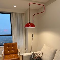 Key Details: Materials: Aluminum / Iron Colors: Red Lacquered finish Painted Metal Installation Type: Wall Mounted Switch Type: Knob switch on Plug Voltage: 90-260V Power Source: AC Product Dimension: Body: 74cm / 29 inch H x 40cm / 16 inch W x 134cm / 53 inch D Lampshade: 40cm / 16 inch W x 18 cm / 7 inch H Light Source: LED Bulbs Number of light sources: 1 E27 Base Type Light bulbs not included Ceiling Bedroom Lamp, Retractable Wall, Hanging Lamps Bedroom, Bedroom Ceiling Lamp, Adjustable Pendant Light, Red Rocker, Plug In Wall Lamp, Nordic Pendant Light, Red Lamp