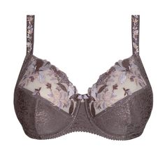 Full-cup bra PRIMADONNA Mohala Natural Eye Shadow, Chantal Thomass, Full Cup Bra, Embroidered Tulle, Dita Von Teese, Agent Provocateur, Bra Cups, Eye Shadow, Thread