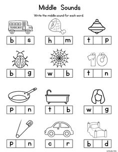 worksheet for beginning and ending sounds with pictures