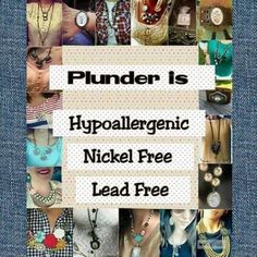 a collage of images with the words, plunder is hypoallergenic