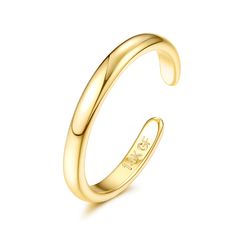 PRICES MAY VARY. 💃[MATERIAL]:The toe ring was made of quality brass, covered the surface with a layer of 12-14μm 14K real gold through physical stamping, no tarnish for a long time, do not make your toes green. 👧[DESIGN]:The 14k gold toe rings are elegant and timeless, classic minimalist band toe ring, cz inlaid toe ring, hug toe ring, three row toe ring, moonstone toe ring, knot toe ring, snake toe ring, never out of style. 💎[SIZE]:The width of band ring:2mm, the three row:6mm, cz inlaid toe Gold Polished Toe Ring, Classic Gold Toe Ring Jewelry, Classic Gold Toe Ring, Rings Summer, Dancing Wedding, Gold Toe Rings, Snake Knot, Pinky Rings, Simple Band