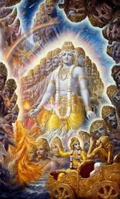 an image of deities surrounded by other people