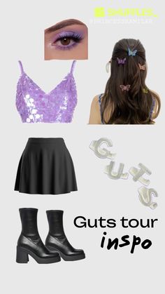 Concert Makeup, Outfit Ideas, Energy, Makeup