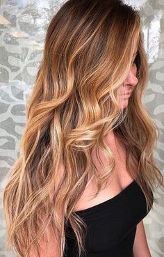 Strawberry Blonde Perfection | Mane Interest | Bloglovin’ Auburn Balayage, Strawberry Blonde Highlights, Natural Straight Hair, Blonde Hair Color Ideas, Brown Hair With Blonde Highlights, Strawberry Blonde Hair