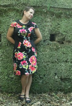 Philippa dress by Nikkis Stitches A Pattern, Muse, Short Sleeve Dresses, Felt, Pattern