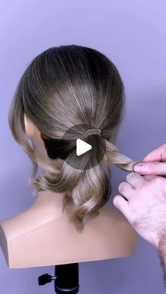 Updos For Short Hair For Prom, Updo Hairstyle Medium Length, Short Hair Wedding Styles Half Up, Up Do On Short Hair, Cute Prom Updos For Medium Hair, Mid Length Up Do Easy, Hairups Easy Short Hair, Simple Up Do For Short Hair, Upstyles For Bob Length Hair