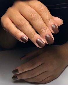 15 Chic Fall Nail Colors for Brown Skin Copper Nail Color, Nail Colors For Brown Skin, Colors For Brown Skin, Taupe Nails, Tan Nails, Sophisticated Manicure, Self Nail, Brown Nail Polish, Brown Nail