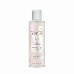 Venus 2-in-1 Cleanser + Shave Gel can be used during shaving to provide a protective layer of glide to help prevent shaving irritation, or used as a daily gentle cleanser. Dermatologist and gynecologist tested. pH Balanced. Made without parabens, dyes, fragrance or silicones. For great results, use the entire Venus for Pubic Hair and Skin lineup to help prepare, help protect pubic hair from shave irritation, and maintain your pubic hair and skin Nose Hair Removal, Gillette Venus, Gel Cleanser, Gentle Cleanser, Skin Care Women, Gel Color