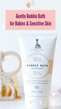 gentle bubble bath great for sensitive skin and babies alike! #bubblebath #bathproducts #babyproducts #sensitiveskin Best Body Moisturizer, Best Body Oil, Teething Baby, Skin Care Range, Organic Skincare, Gentle Cleanser, Natural Deodorant