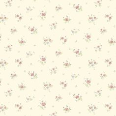 a wallpaper with small flowers on it