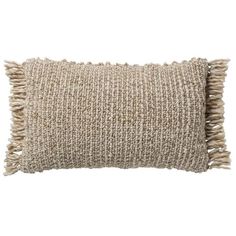 Lumbar Pillow Jaipur Living - Angora AGO21 16X24 Inch Lumbar Pillow - Box Jaipur Living Taupe Pillow, Woven Pillow, Jaipur Living, Contemporary Crafts, Luxury Vinyl Tile, Pillow Box, Vinyl Tile, Hand Woven Pillows, Modern Vibe