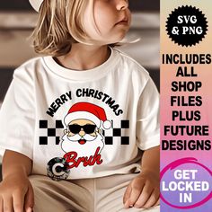 Boys Christmas Shirt, Christmas Shirt Svg, Santa Svg, Svg Kids, Funny Svg, Boys Christmas, Svg Funny, Mens Long Sleeve Tee, Shirt Svg