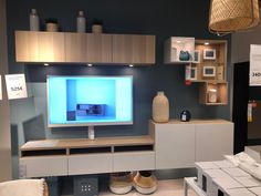 Beata Ikea Tv, Tv Wall Asymmetrical, Bestå Living Room Ideas, Besta Ikea Living Room, Besta Ikea Ideas Inspiration, Ikea Besta Living Room, Besta Ikea Tv, Ikea Tv Wall Unit Ideas, Besta Tv