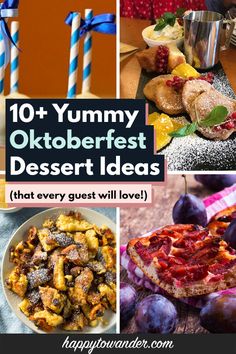 the top 10 yummy oktoberfest dessert ideas that every guest will love