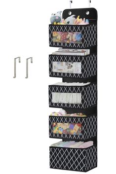 PRICES MAY VARY. 【Large Capacity】: The overall size of this VERONLY over the door hanging organizer is 12.2”(width)x5”(depth)x49.6”(height). It with 5 large pockets, each pocket measures 12.2x5x6.1inch, you can use it behind/back of the door to hold baby diapers, kids toys, etc. 【Perfect Visibility】:The clear PVC window in fronts of these over the door pantry organizers makes it easy for you to see what's inside of the pocket. 【Sturdy than Normal】:The bottom and each sides of this over the door Storage For Nursery, Door Hanging Organizer, Bathroom Nursery, Closet Bathroom, Over The Door Organizer, Closet And Bathroom, Pantry Organizers, Hanger Organizer, Pvc Windows