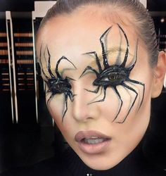 Carnaval Make-up, Spider Makeup, Halloweenský Makeup, Spider Queen, Halloween Memes, Halloween Eye Makeup, Halloween Eyes