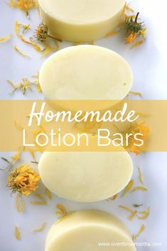 Moisturize your skin without chemicals and unnatural ingredients by using homemade coconut oil lotion bars. (And get more DIY beauty recipes!) Honey Lotion Bars, How To Package Lotion Bars, Lotion Bar Packaging Ideas, Lotion Bars Packaging, Diy Skin Remedies, Diy Lotion Bars, Shea Butter Lotion Bars, Herbs Remedies, Handmade Lotion