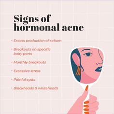 As if we had to deal with any more troubles, hormonal acne keeps pestering us from time to time. Amongst skin concerns faced by numerous people, acne that is caused by hormonal changes is most common in women. Worry not because we are here with an in-depth guide about all things hormonal acne! What exactly is Hormonal Acne? Well, it sounds pretty straight up, right? Hormonal acne is nothing but bouts of acne that are caused due to fluctuations in your hormones, whether high or low fluctuations. Typically, this type of acne shows itself a lot when one is dealing with puberty and its plethora of changes. However, hormonal acne manifests in adults of all ages, even as old as 50! In case you are wondering, yes - hormonal acne differs a lot from the normal acne we deal with. Usual acne breakout Skincare Model, Cheek Fat, Hormonal Acne Remedies, Back Acne Remedies, Skin Recipes, Skincare Content, Healthy Obsession, Massage Routine, Blind Pimple