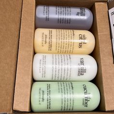 I Have These And A Few Others On Auto Delivery. Just Got New Shipment And Still Have A Few From Last Delivery. Thus, Thus Need Some Gone. The Pictures Are Showing Scents Available, But Listing Is Just For One Item. If You Want To Bundle A Couple, Let Me Know. 1) Sweet Vanilla Fig 2) Salted Citrus 3) Basil Cucumber Cooler Cucumber Cooler, Bubble Bath, Beauty Shop, Shower Gel, Hair And Nails, Fig, Cucumber, Basil, Philosophy