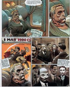 Enki Bilal Anton, Kirby, Comic Books