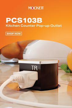 PCS103B Kitchen Counter Pop-up Outlet Innovative Kitchen Ideas, Pop Up Outlets, Secret Furniture, Boat Living, Kitchen Innovation, Mobile Kitchen, Innovative Kitchen, Kitchen Counter Top, House Accessories